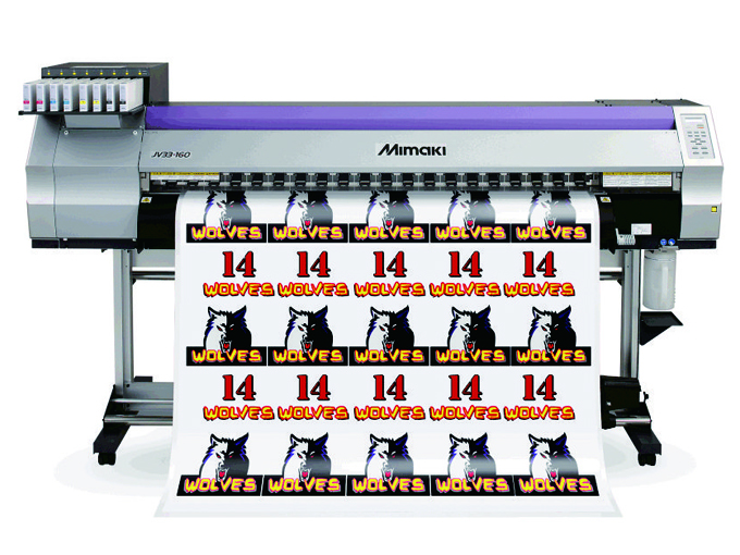 Super wide format accommodates media up to 64 inches (161cm)
Print speeds up to (18 SqM) per hour
High quality print resolution of up to 1,440 dpi
Variable do ...