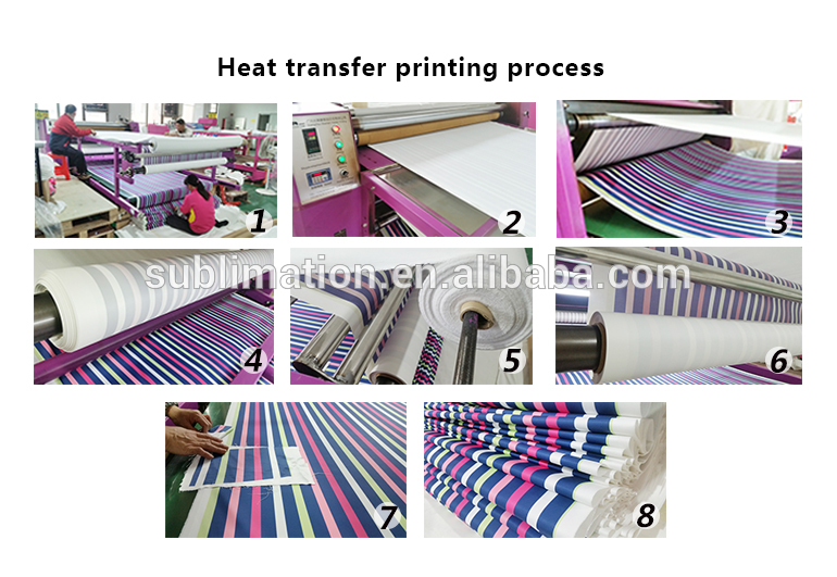 High quality sticky sublimation paper roll for sportswear